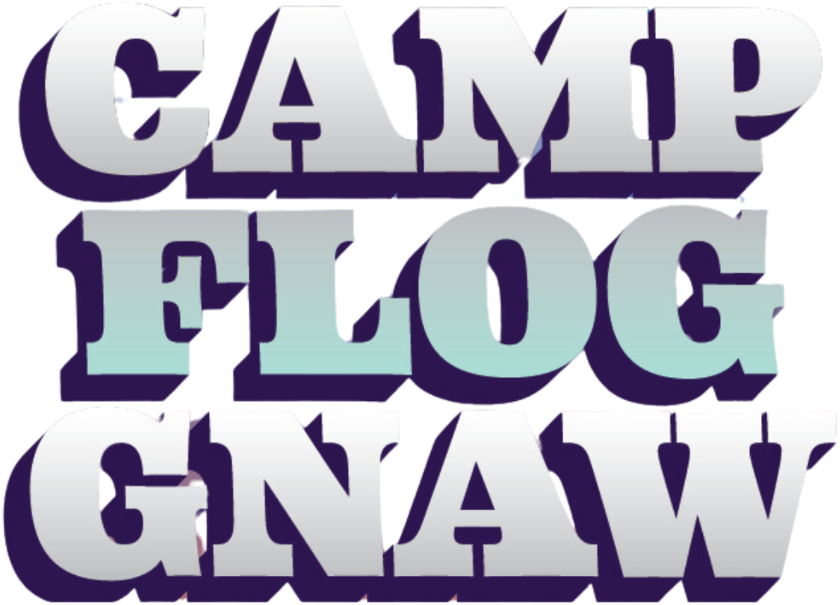 Camp Flog Gnaw Carnival logo
